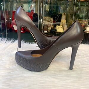 Bottega Veneta Dark Brown Heels size 37